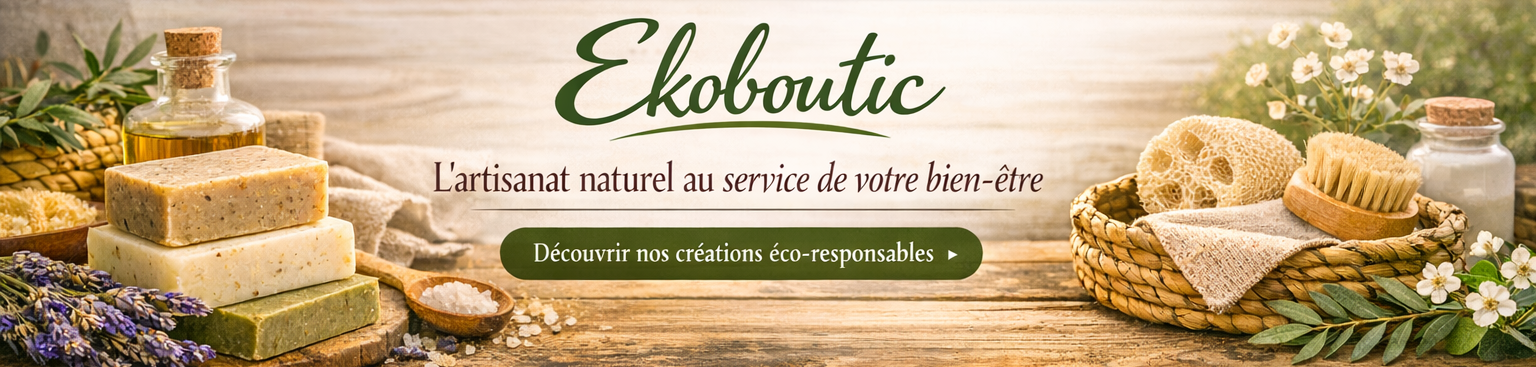 Ekoboutic  
	L’artisanat naturel au service de votre bien‑être
